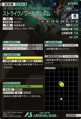 Amazon.co.jp: アーセナルベースLX02-038 ストライクノワールカンダム